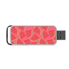 Watermelon Background Watermelon Wallpaper Portable Usb Flash (one Side) by pakminggu