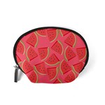 Watermelon Background Watermelon Wallpaper Accessory Pouch (Small) Back