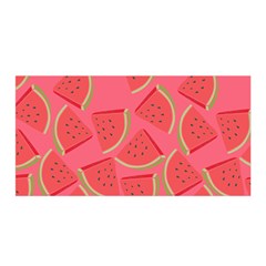 Watermelon Background Watermelon Wallpaper Satin Wrap 35  X 70  by pakminggu