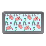 Pigs Pattern Art Design Drawing Sketch Wallpaper Memory Card Reader (Mini) Front