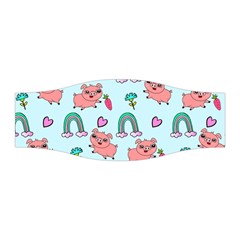 Pigs Pattern Art Design Drawing Sketch Wallpaper Stretchable Headband by pakminggu