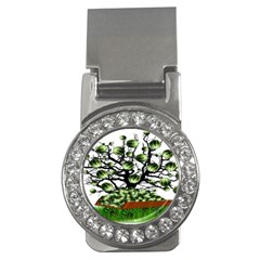 Watermelon Tree Abstraction On Watermelon Abundance Money Clips (cz)  by pakminggu