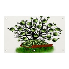 Watermelon Tree Abstraction On Watermelon Abundance Banner And Sign 5  X 3  by pakminggu