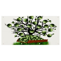 Watermelon Tree Abstraction On Watermelon Abundance Banner And Sign 8  X 4 