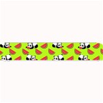 Watermelon Panda Background Wallpaper Small Bar Mat 24 x4  Bar Mat