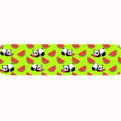 Watermelon Panda Background Wallpaper Large Bar Mat by pakminggu