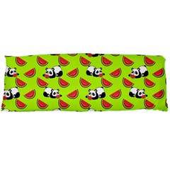 Watermelon Panda Background Wallpaper Body Pillow Case Dakimakura (two Sides) by pakminggu