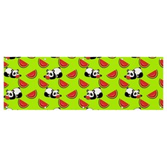 Watermelon Panda Background Wallpaper Banner And Sign 12  X 4  by pakminggu