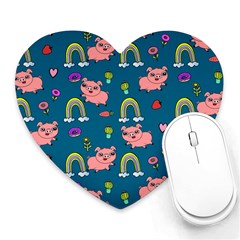 Texture Seamless Sample Digital Scrapbooking Heart Mousepad by pakminggu