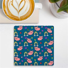 Texture Seamless Sample Digital Scrapbooking Uv Print Square Tile Coaster  by pakminggu