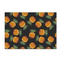 Pineapple Background Pineapple Pattern Sticker A4 (100 Pack) by pakminggu