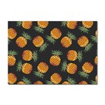 Pineapple Background Pineapple Pattern Sticker A4 (100 pack) Front