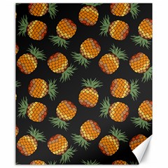 Pineapple Background Pineapple Pattern Canvas 20  X 24  by pakminggu