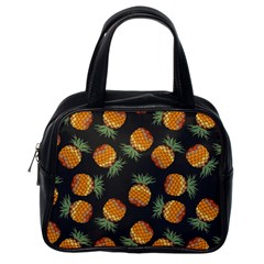 Pineapple Background Pineapple Pattern Classic Handbag (one Side) by pakminggu