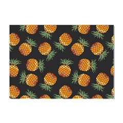 Pineapple Background Pineapple Pattern Crystal Sticker (a4) by pakminggu