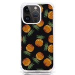 Pineapple Background Pineapple Pattern iPhone 14 Pro TPU UV Print Case Front