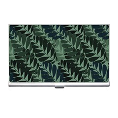 Background Pattern Leaves Texture Design Wallpaper Business Card Holder by pakminggu