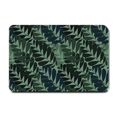 Background Pattern Leaves Texture Design Wallpaper Small Doormat