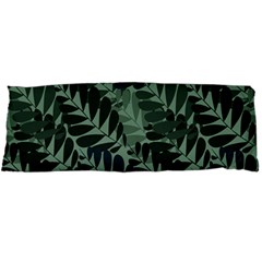 Background Pattern Leaves Texture Design Wallpaper Body Pillow Case Dakimakura (two Sides) by pakminggu