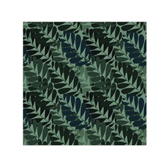 Background Pattern Leaves Texture Design Wallpaper Square Satin Scarf (30  X 30 ) by pakminggu