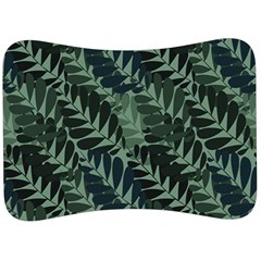 Background Pattern Leaves Texture Design Wallpaper Velour Seat Head Rest Cushion by pakminggu