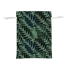 Background Pattern Leaves Texture Design Wallpaper Lightweight Drawstring Pouch (s) by pakminggu