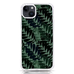 Background Pattern Leaves Texture Design Wallpaper Iphone 14 Plus Tpu Uv Print Case