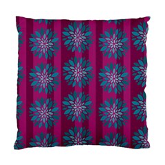 Art Floral Pattern Flower Seamless Decorative Standard Cushion Case (one Side) by pakminggu