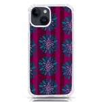 Art Floral Pattern Flower Seamless Decorative iPhone 14 TPU UV Print Case Front