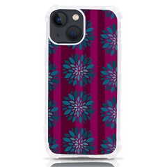 Art Floral Pattern Flower Seamless Decorative Iphone 13 Mini Tpu Uv Print Case by pakminggu