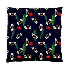 Art Floral Design Pattern Floral Pattern Standard Cushion Case (one Side) by pakminggu