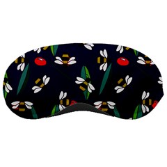 Art Floral Design Pattern Floral Pattern Sleeping Mask by pakminggu