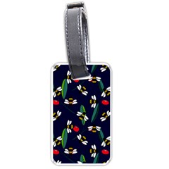 Art Floral Design Pattern Floral Pattern Luggage Tag (one Side)