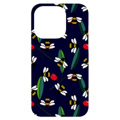 Art Floral Design Pattern Floral Pattern Iphone 14 Pro Black Uv Print Case by pakminggu