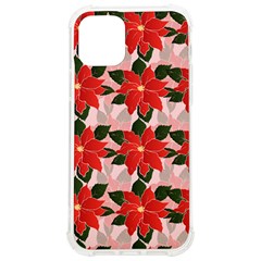 Poinsettia Pattern Seamless Pattern Christmas Xmas Iphone 12/12 Pro Tpu Uv Print Case by pakminggu