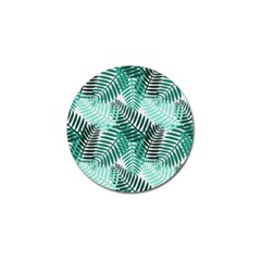 Background Pattern Texture Leaves Design Wallpaper Golf Ball Marker (4 Pack) by pakminggu