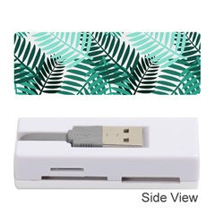 Background Pattern Texture Leaves Design Wallpaper Memory Card Reader (stick) by pakminggu