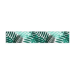 Background Pattern Texture Leaves Design Wallpaper Premium Plush Fleece Scarf (mini) by pakminggu