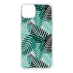 Background Pattern Texture Leaves Design Wallpaper Iphone 14 Plus Tpu Uv Print Case by pakminggu