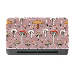 Mushrooms Autumn Fall Pattern Seamless Decorative Memory Card Reader With Cf