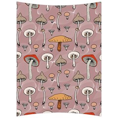 Mushrooms Autumn Fall Pattern Seamless Decorative Back Support Cushion by pakminggu