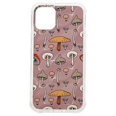 Mushrooms Autumn Fall Pattern Seamless Decorative Iphone 12 Mini Tpu Uv Print Case	 by pakminggu