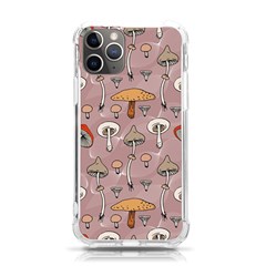 Mushrooms Autumn Fall Pattern Seamless Decorative Iphone 11 Pro 5 8 Inch Tpu Uv Print Case by pakminggu