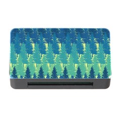 Christmas Trees Pattern Digital Paper Seamless Memory Card Reader With Cf by pakminggu