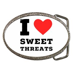 I Love Sweet Threats  Belt Buckles by ilovewhateva