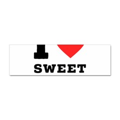 I Love Sweet Threats  Sticker Bumper (100 Pack) by ilovewhateva