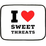 I love sweet threats  Fleece Blanket (Mini) 35 x27  Blanket