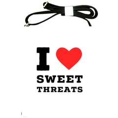 I Love Sweet Threats  Shoulder Sling Bag by ilovewhateva