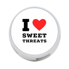 I Love Sweet Threats  4-port Usb Hub (one Side) by ilovewhateva