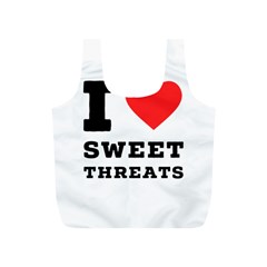 I Love Sweet Threats  Full Print Recycle Bag (s) by ilovewhateva